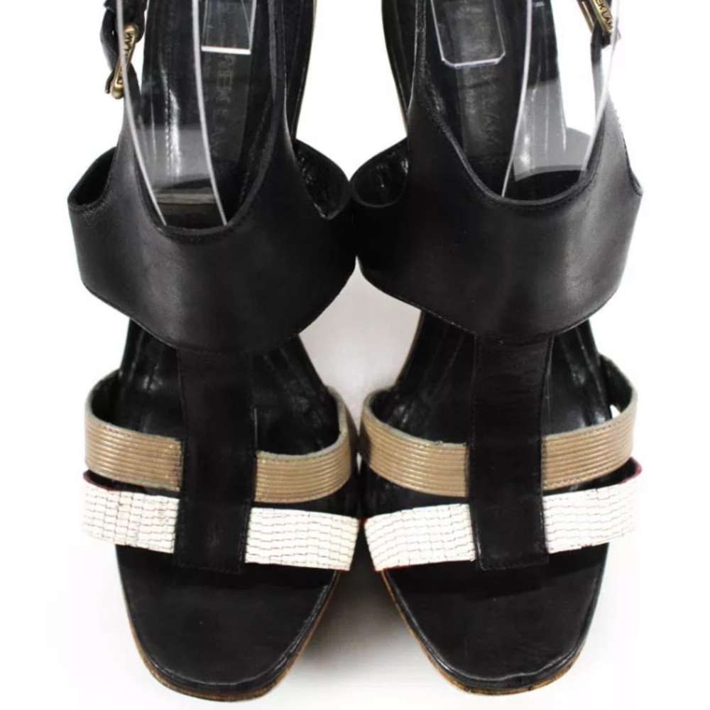 Derek Lam Wood Platform Heels EU37 - Picture 3 of 5